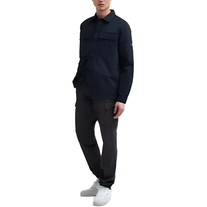 BARBOUR Buttoned Overshirt Jacket-2