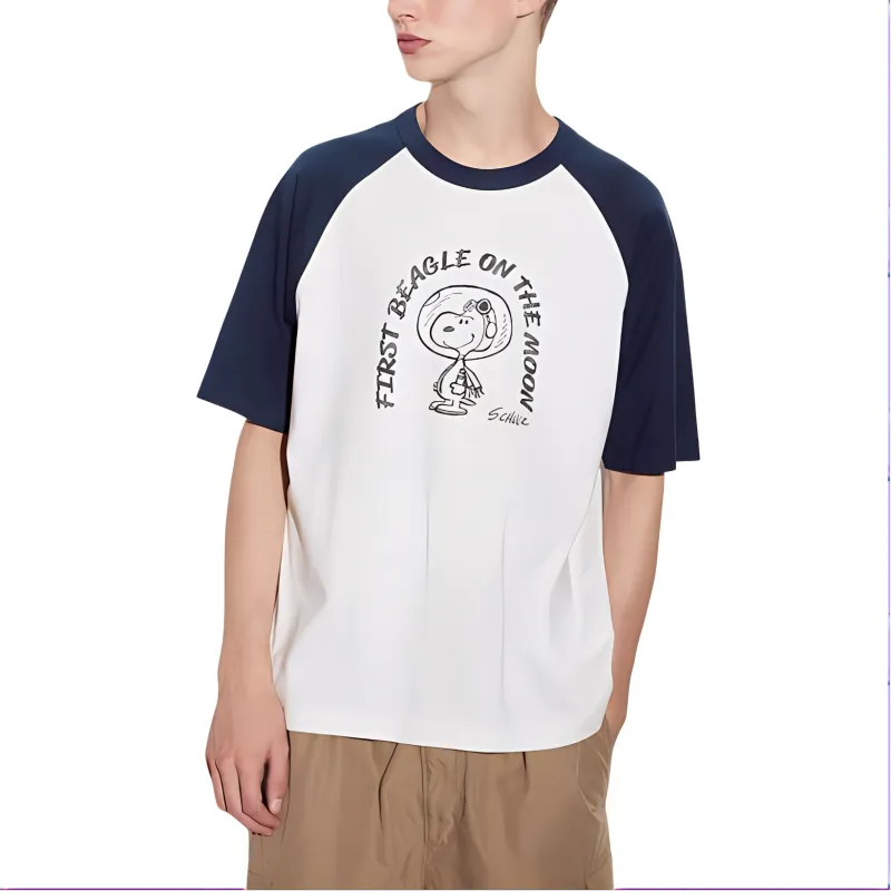 UNIQLO T Shirt Unisex Navy Blue-1