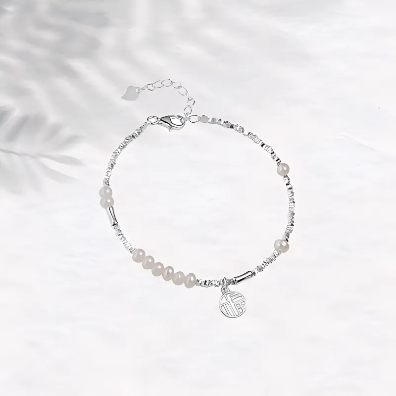 Chongqing Gold Store S925 Silver Bracelets Women's-4