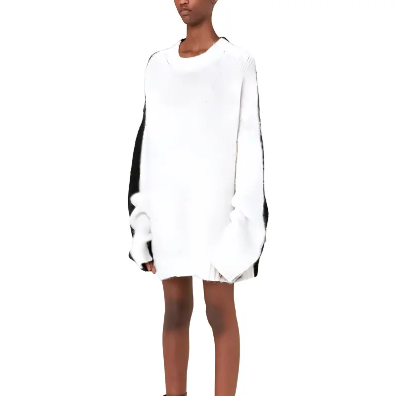 JW Anderson Two Tone Knitted Jumper-2