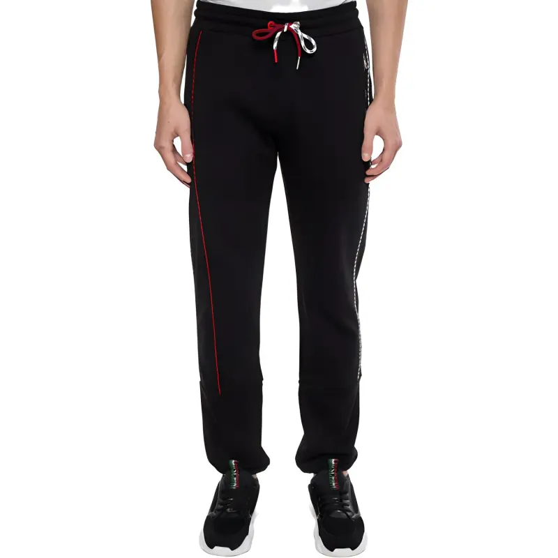 Moncler Knitted Sweatpants Men Black-3