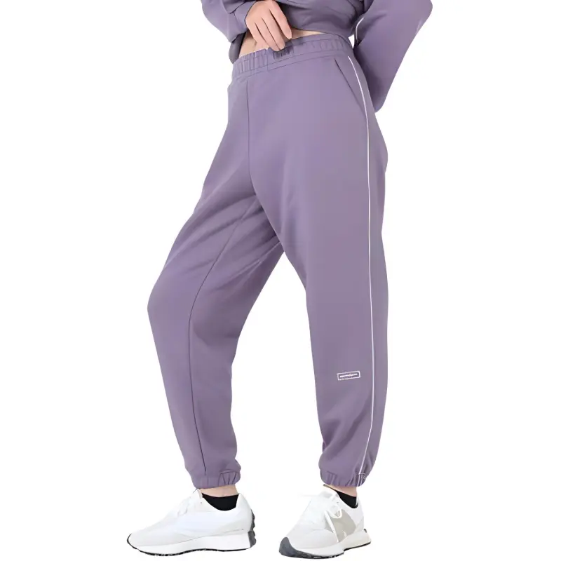 New Balance Knitted Sweatpants Women's Purple-3
