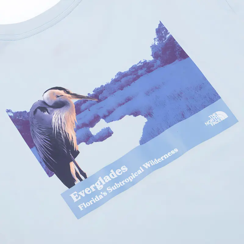 THE NORTH FACE T Shirt Unisex Light Blue-2