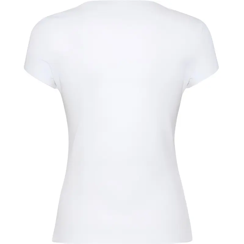 DSQUARED 2 Leaf Logo Plaque Crewneck T Shirt-1