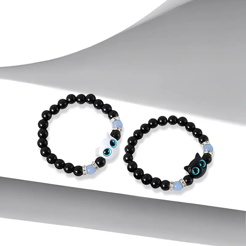 RboySe Obsidian Bracelets Unisex-3