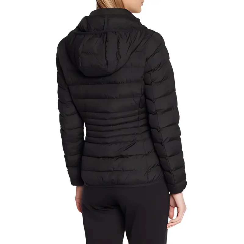 EMPORIO ARMANI Logo-Printed Zipped Puffer Jacket-3