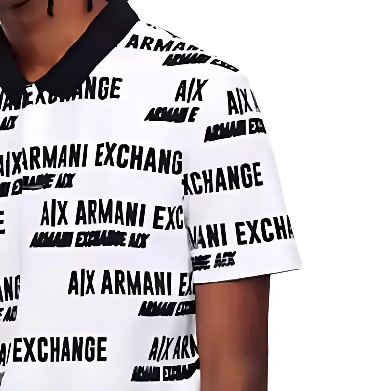 ARMANI EXCHANGEAE Polo Shirt Men's White-5