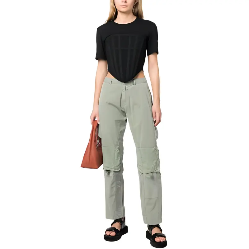 John Elliott Mid rise Straight leg Work Trousers-1