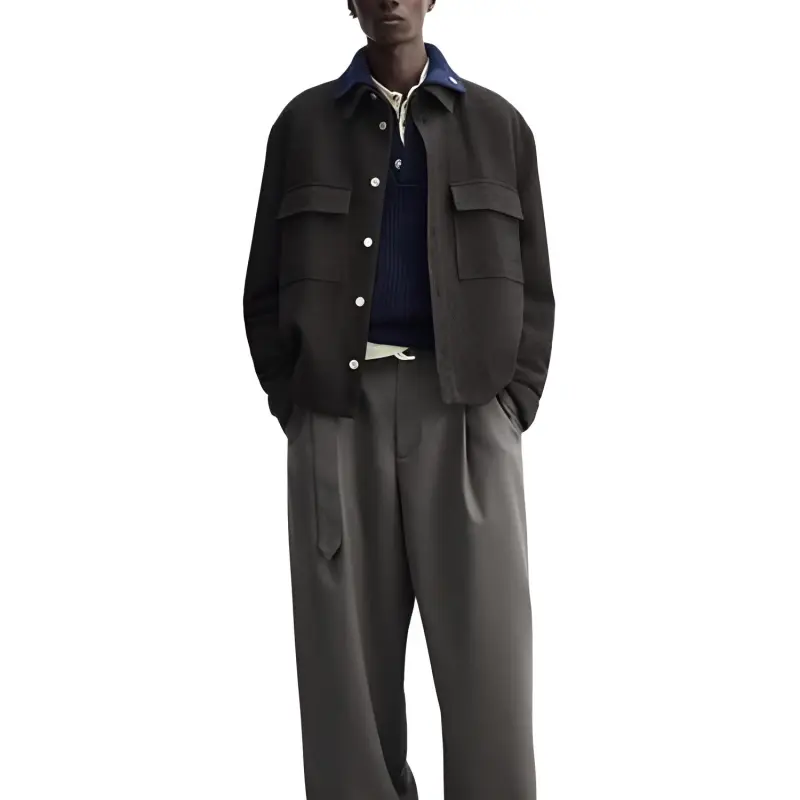 Nanushka X ZARA Nanushka Collaboration Cashmere Sweaters Men Brown-2