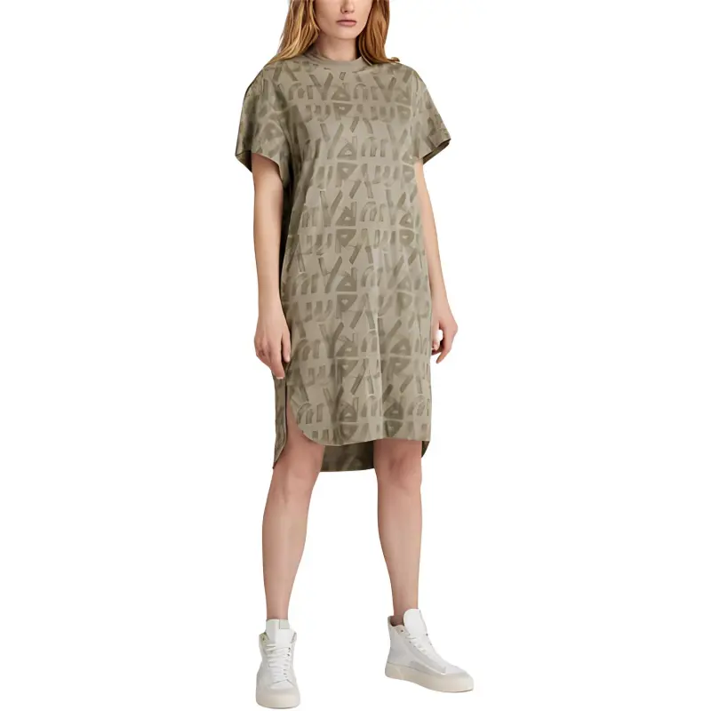 G-STAR RAW Short-Sleeved Dresses Women's Clover Original Patent Leather-1