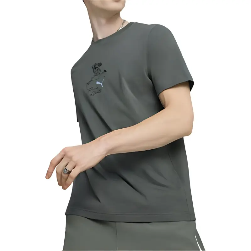 PUMA T Shirt Men's Mineral Gray-1