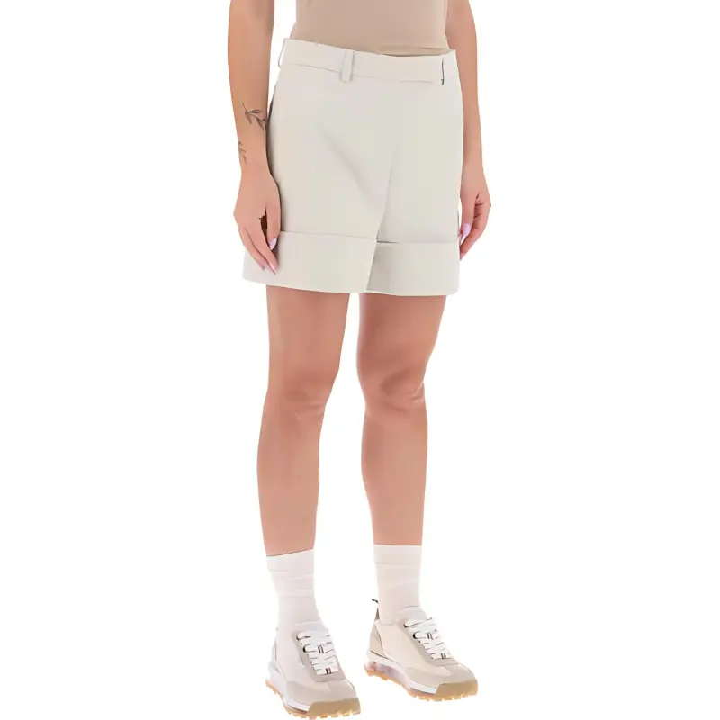 THOM BROWNE Cuffed Hem Shorts-2