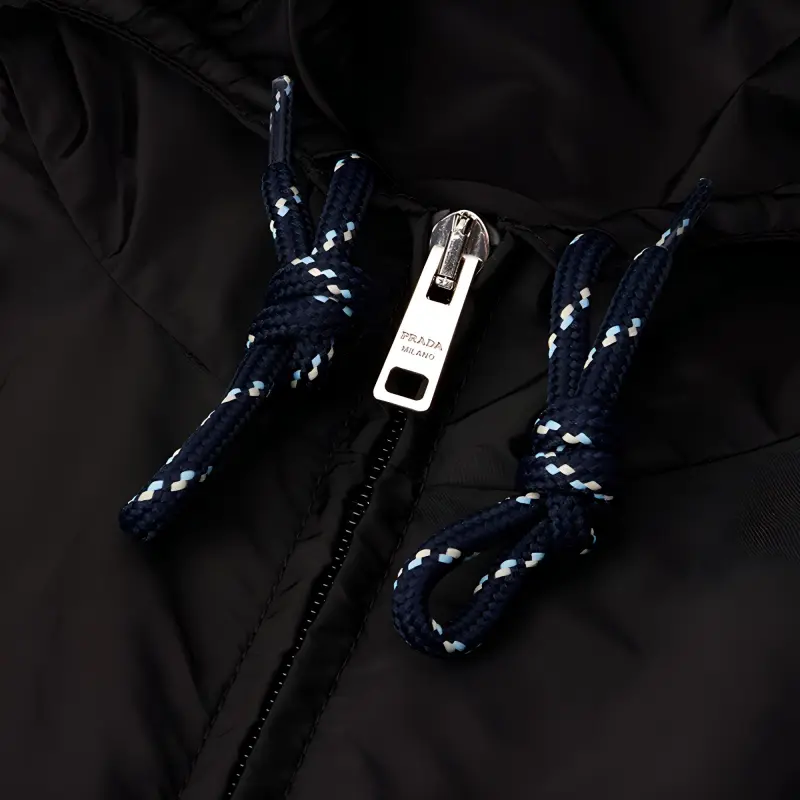 PRADA SS25 Trench Coat Women's Black-7