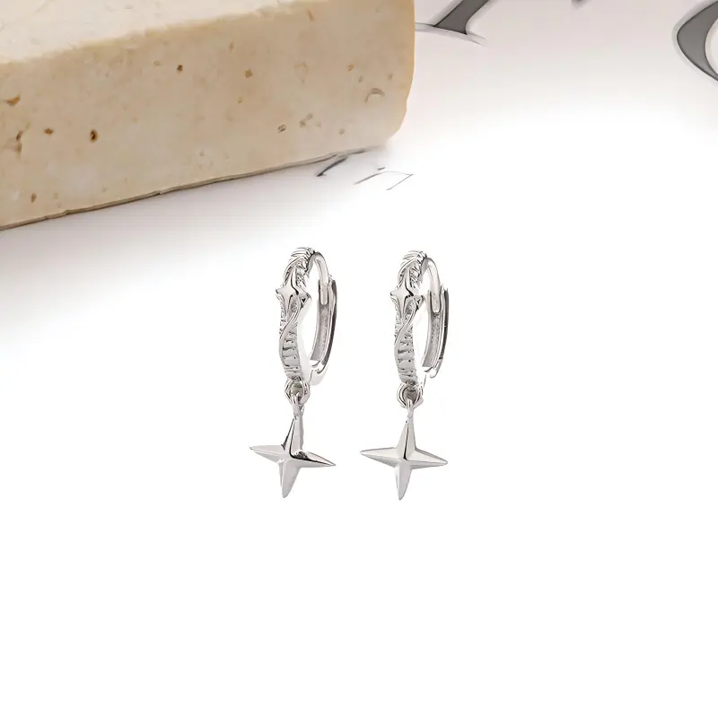 MIDNIGHT MOMENT Alloy Earrings Unisex-1