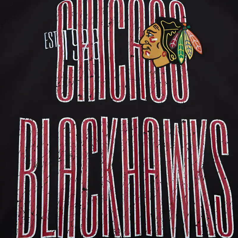 Mitchell & Ness x NHL T Shirt Men's Black-3