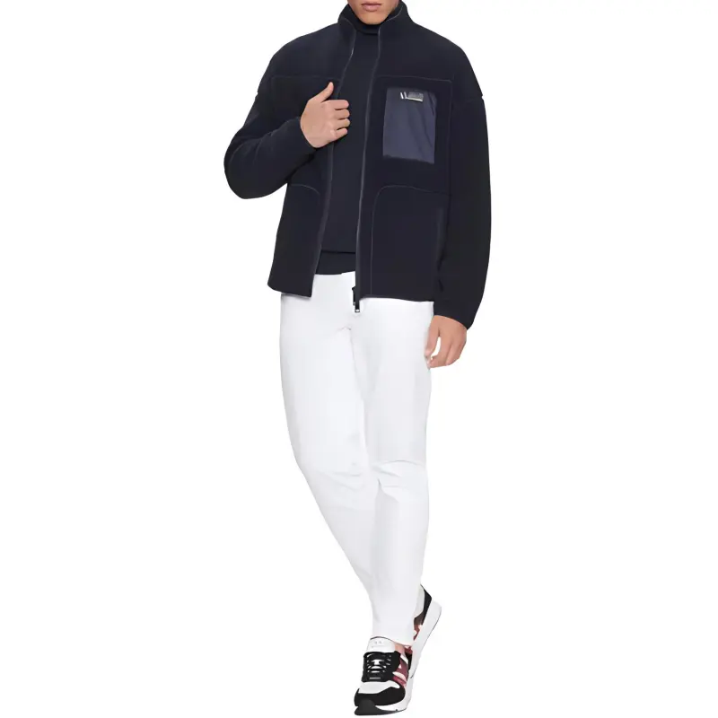 ARMANI EXCHANGEAE Jackets Coats Men's Blue-4