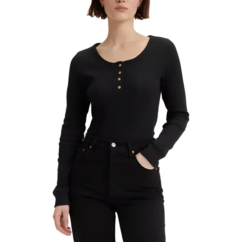 Levis Sweaters Women's Black-1