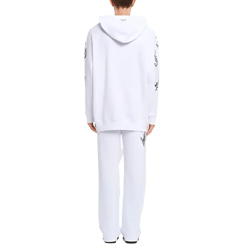 PRADA Sweatshirts Men White-2