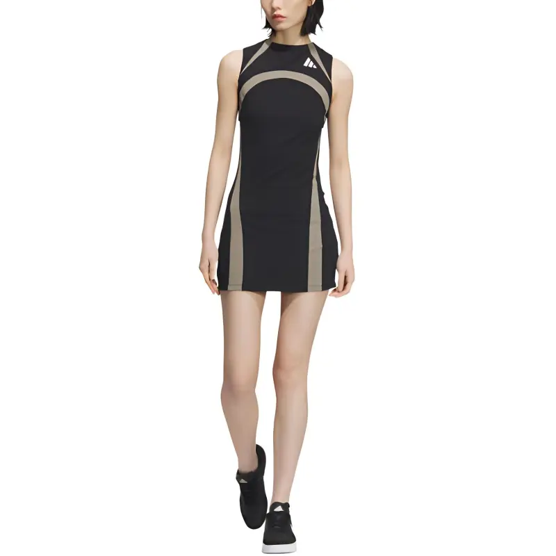 Adidas FW24 Sleeveless Dress Women's Black-1