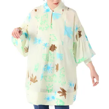 LEE MATHEWS Long-Sleeved Dresses Women's Green