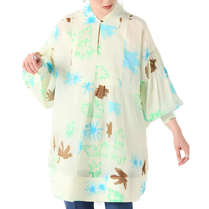 LEE MATHEWS Long-Sleeved Dresses Women's Green-0