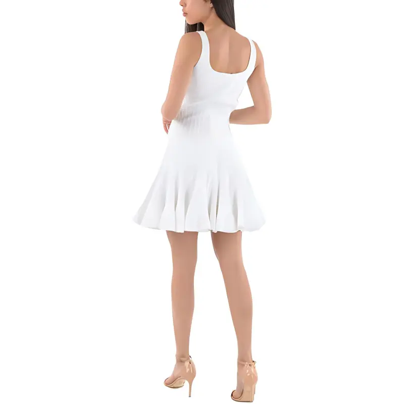 Alexander McQueen Slip Dresses Women's White-2