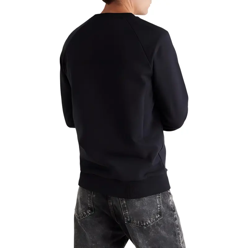 BALMAIN Flocked logo Sweatshirt-2