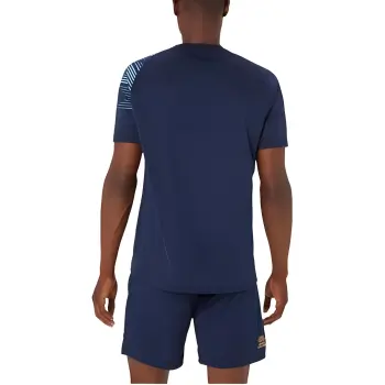 Asics T Shirts Men Blue