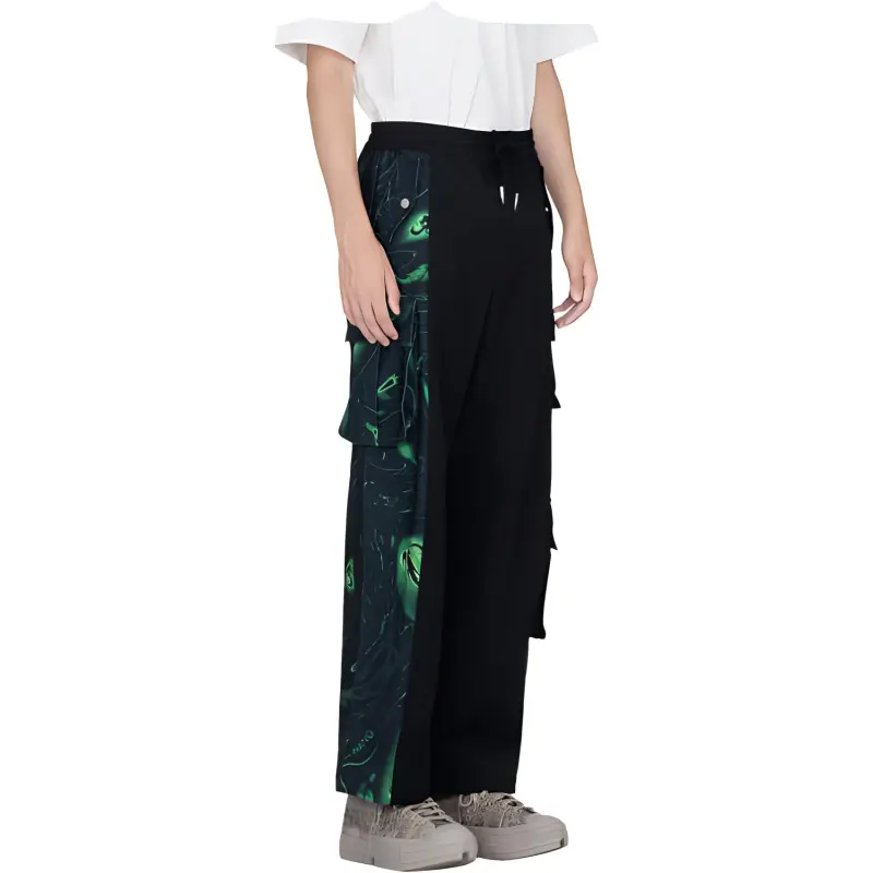 Feng Chen Wang Swirl print Knee length Shorts-2