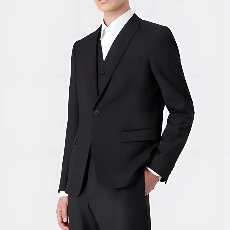 EMPORIO ARMANI Single breasted Virgin wool Jacket-2
