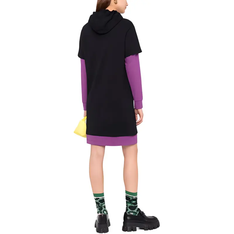 KENZO Long Sleeved Dresses Women's Black-2
