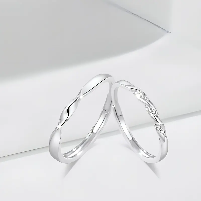 LUCA Sterling Silver Rings Unisex-4