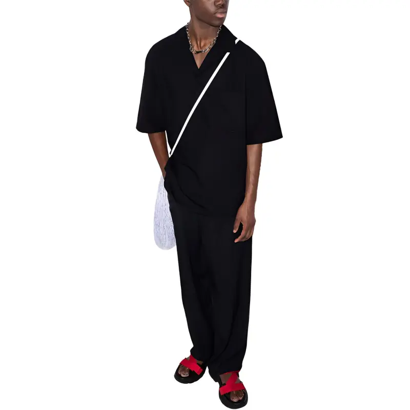AMBUSH Polo Shirts Men Black-1
