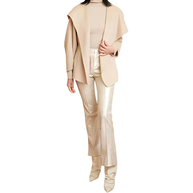 BESIONIA FW24 Coat Women's Ecru-1