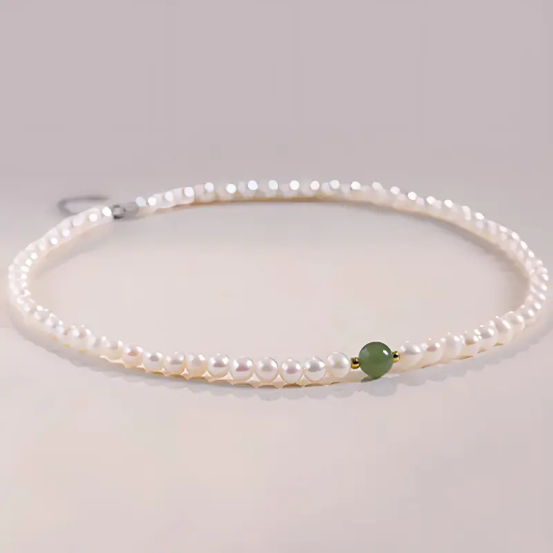 Shang Qianyi Pearl Necklaces Women's-3
