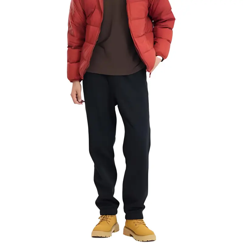 UNIQLO Knitted Sports Pants Unisex Black-2