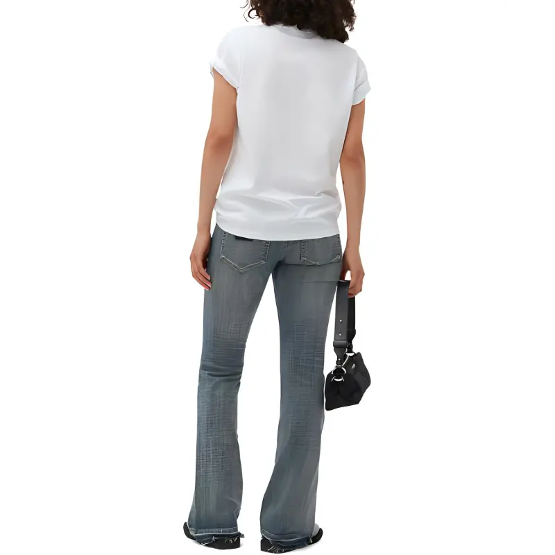 GANNI T Shirt Women's Bright White-2