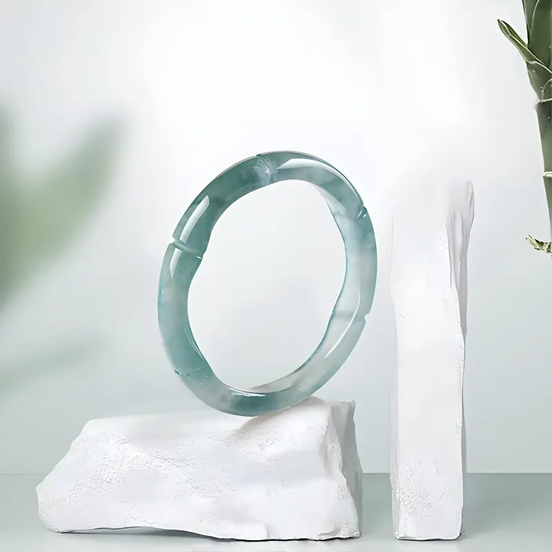 The Star Of The Water Shell Chalcedony Jade Rings Unisex-2