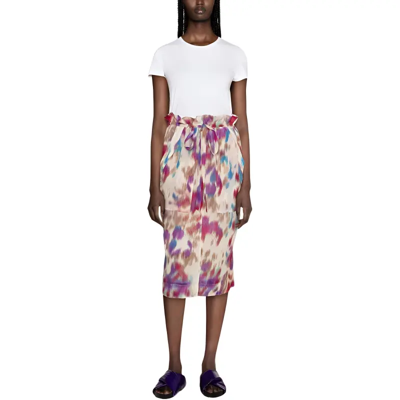 ISABEL MARANT ETOILE Noali Midi Pencil Skirt-1