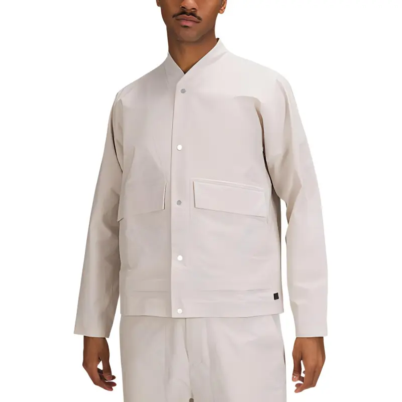 Lululemon Lab Series Jackets Men Ecru-3