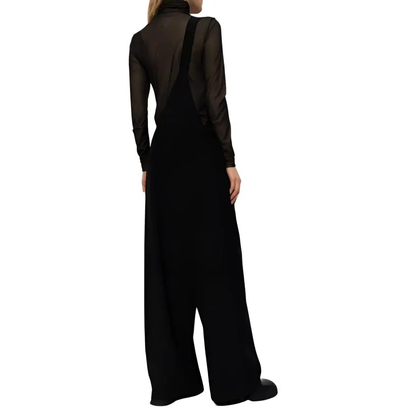 MM6 Maison Margiela Pinstripe Jumpsuit 'Black'-3
