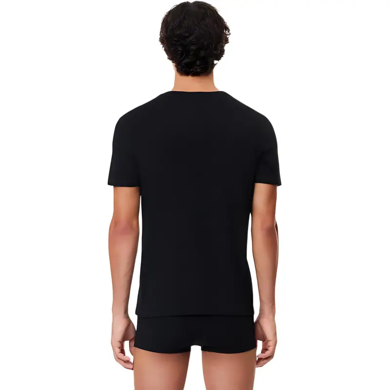 LACOSTE T Shirt Men's 3 Pack Black-2