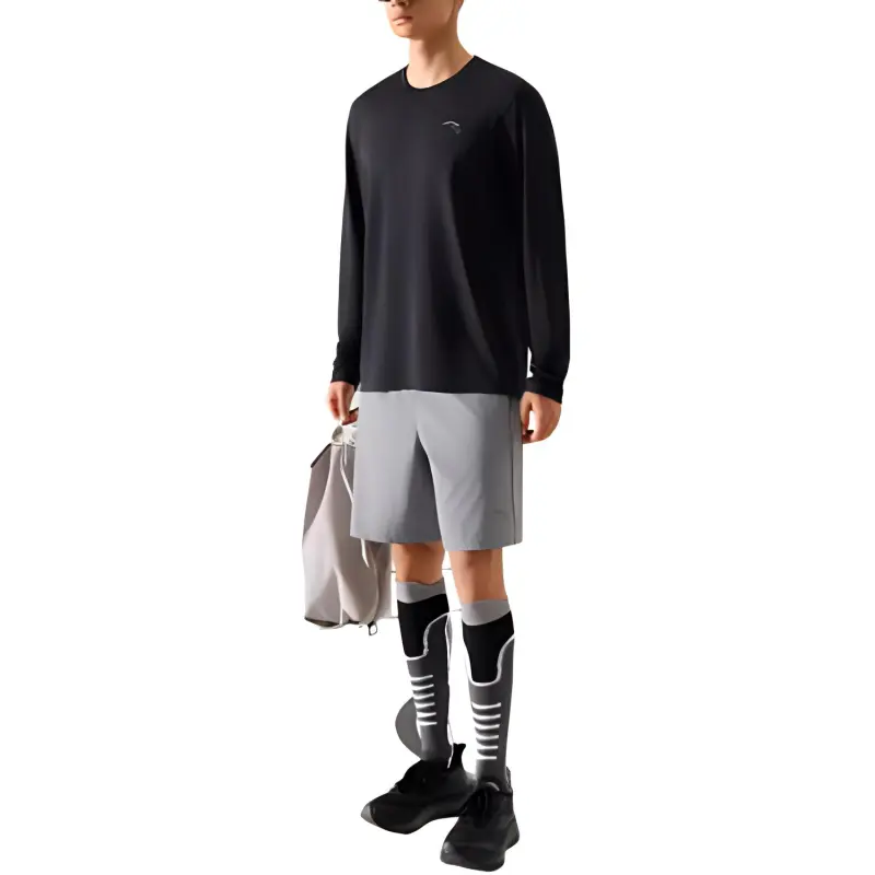 Anta Running Collection T Shirt Men's Basic Black-2