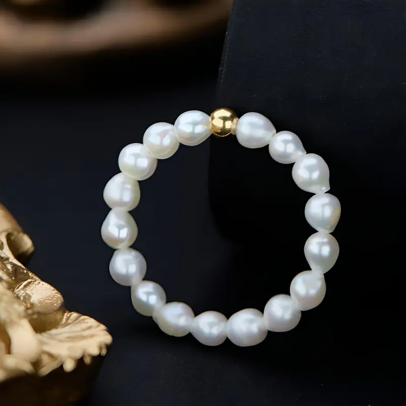 SEATINE Freshwater Pearl Rings Women's-1