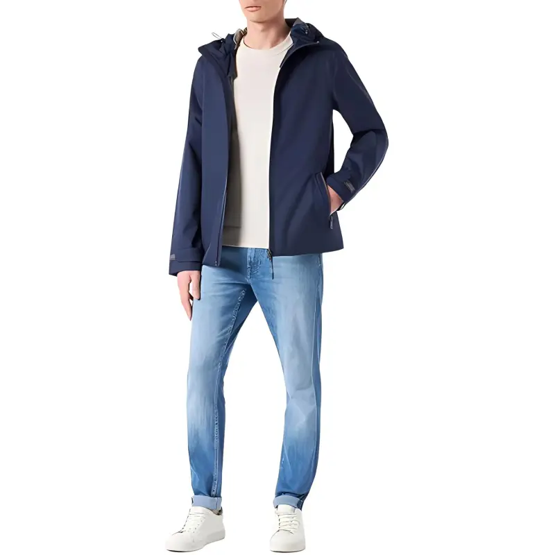 GEOX Jackets Coats Men's Dark Blue-1