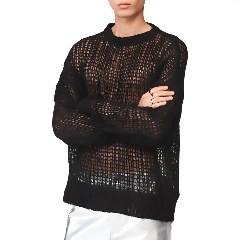 ZARA X STEVEN MEISEL Co-brand Sweaters Men Black-2