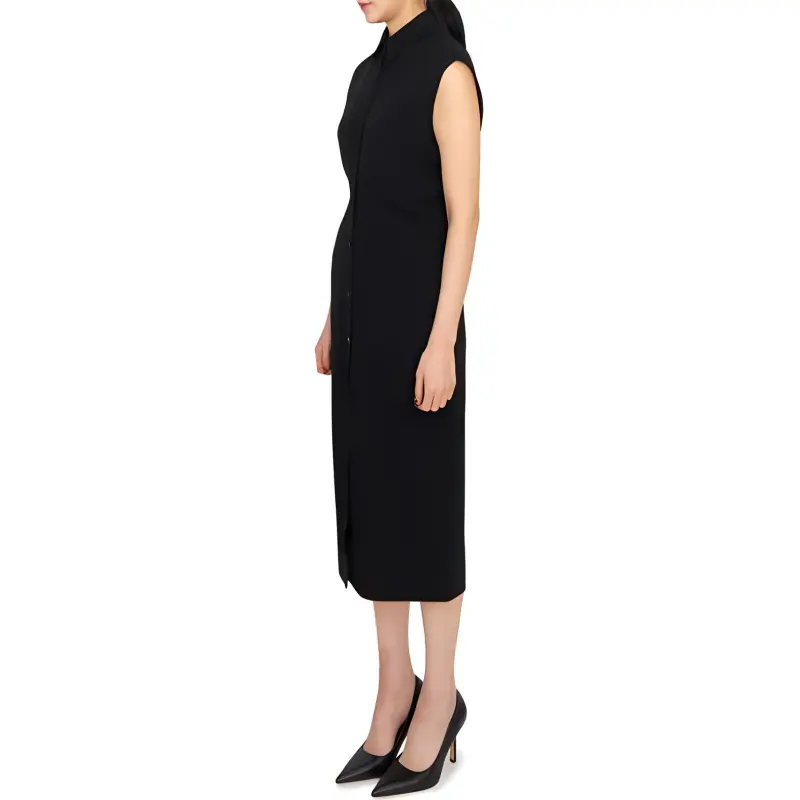 MaxMara Studio Sleeveless Dress Women's Black-2