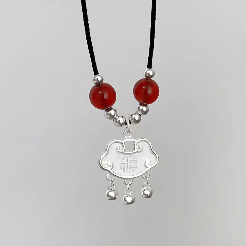 SUCH NICE S999 Fine Silver Necklaces Women's-1