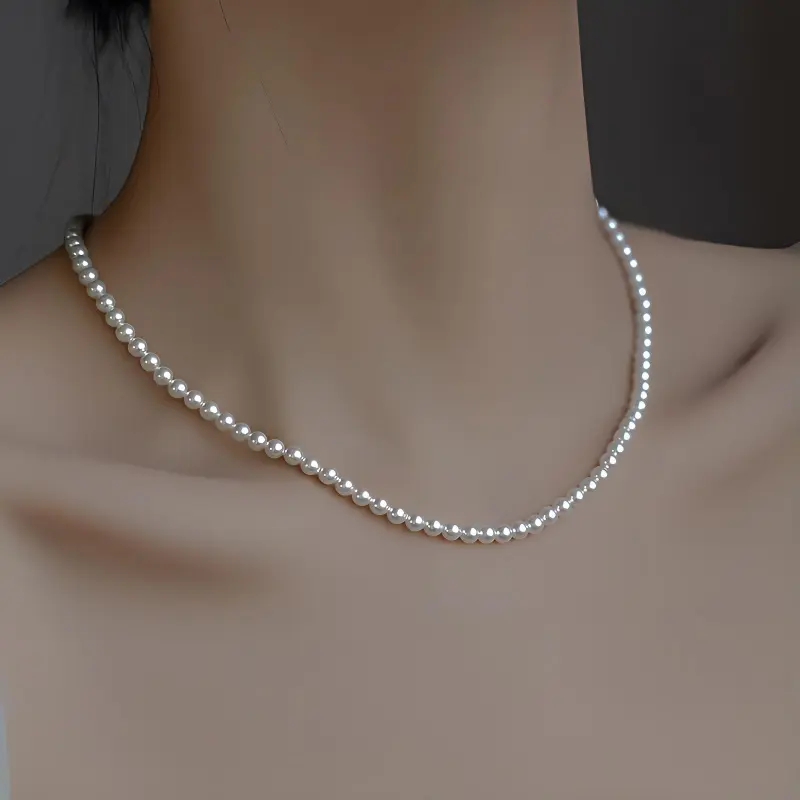 EADDA JEWELRY Artificial Pearl Necklaces Unisex-5
