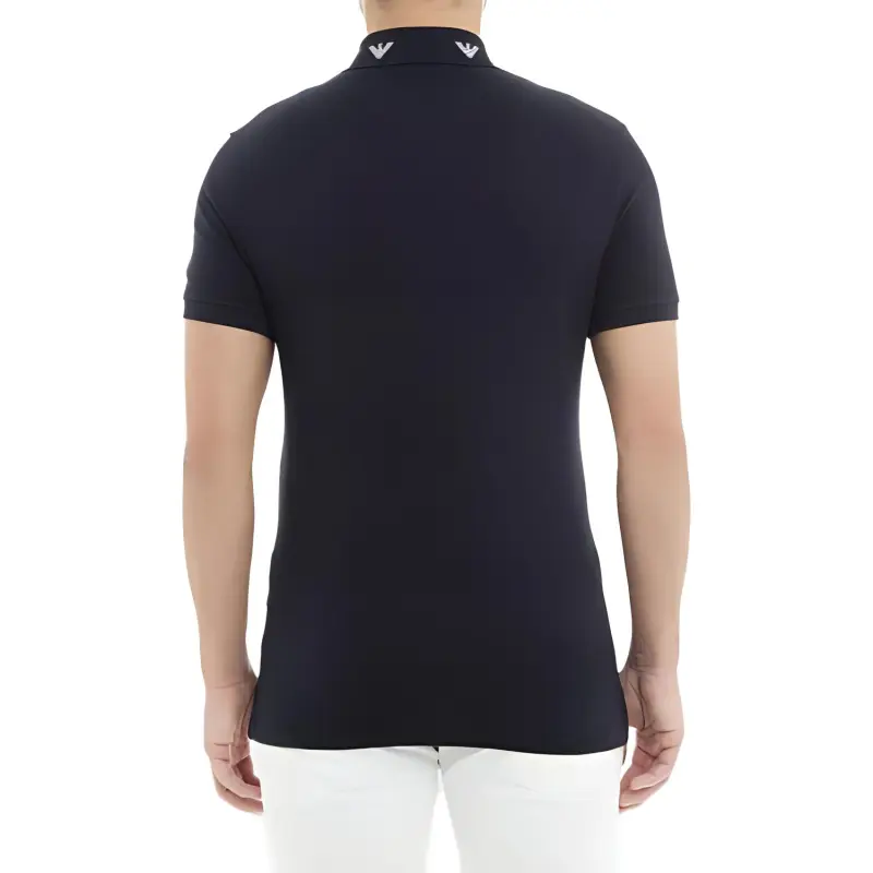 EMPORIO ARMANI Polo Shirts Men Blue-1
